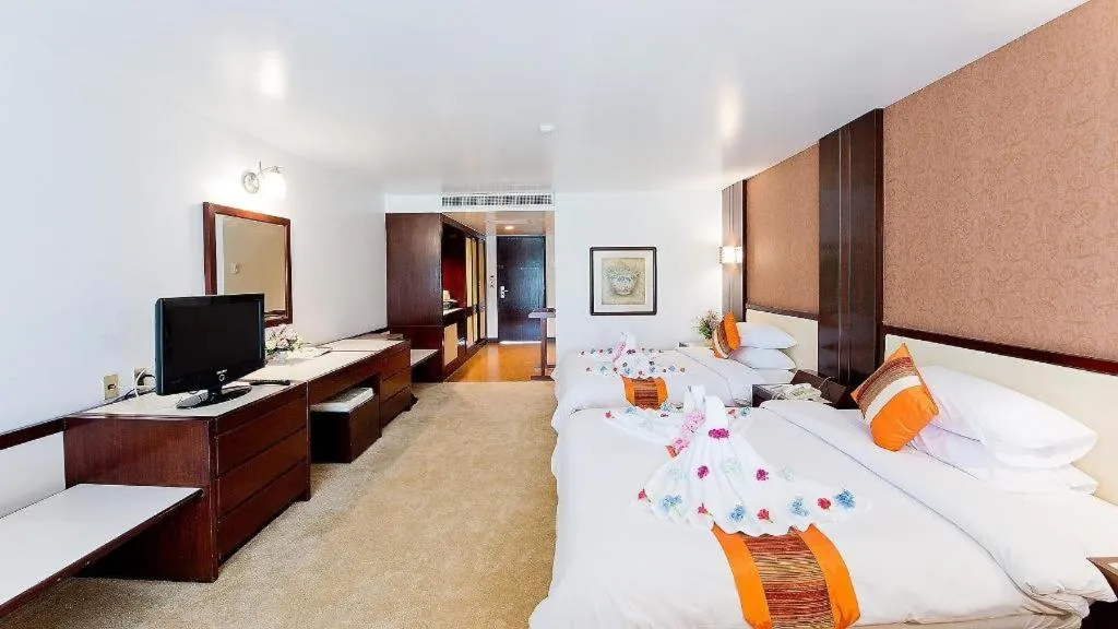 Bed in Pinehurst Golf Club and Hotel