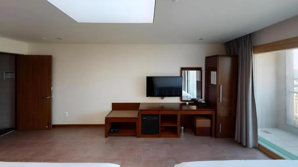 Bed in Sea View Hotel