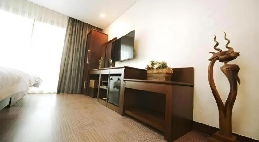 Bed in Sea View Hotel