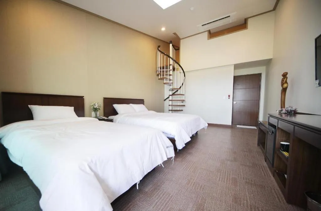 Bed in Sea View Hotel