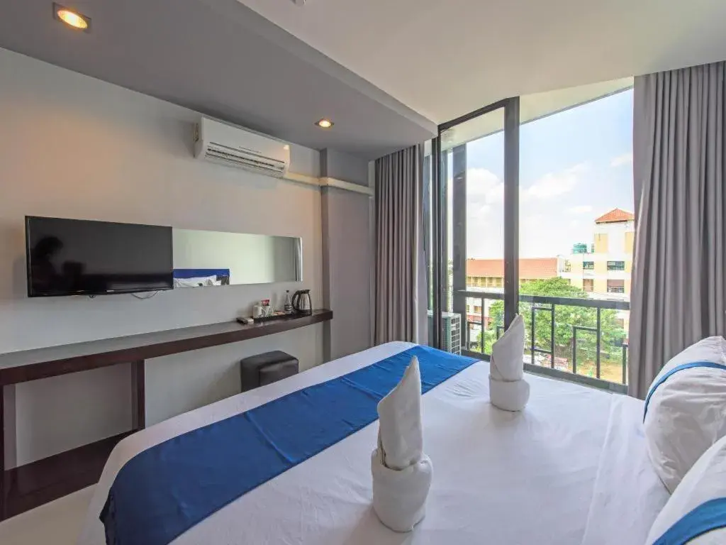 Bed in Ingtara Hotel Bed in Ingtara Hotel