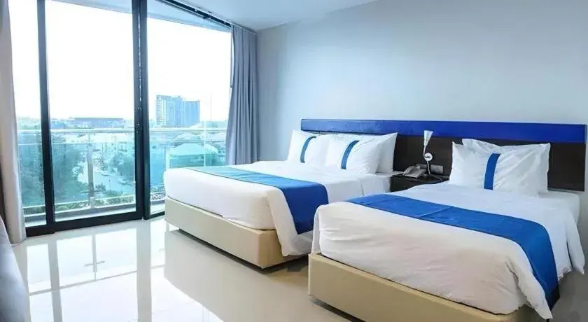 Bed in Ingtara Hotel Bed in Ingtara Hotel