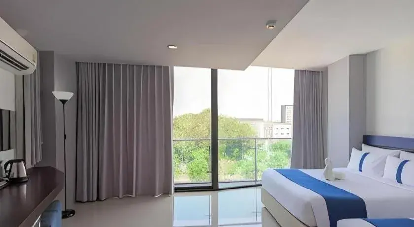 Bed in Ingtara Hotel Bed in Ingtara Hotel