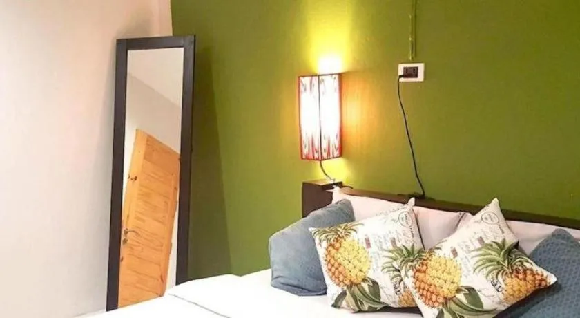 Bed in The Color Express Hotel