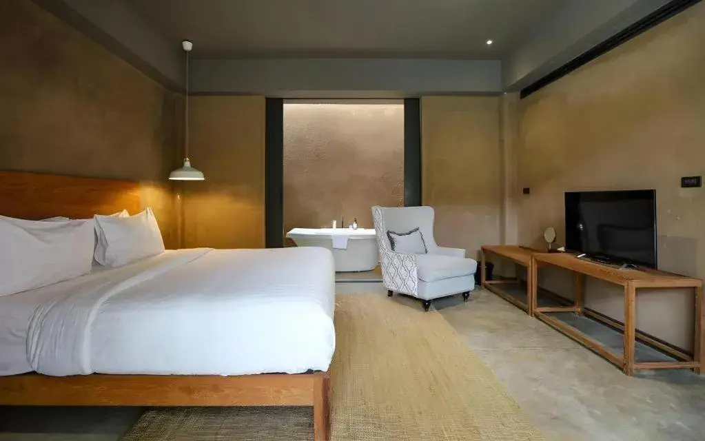 Bed in Monaz River Kwai Kanchanaburi Bed in Monaz River Kwai Kanchanaburi