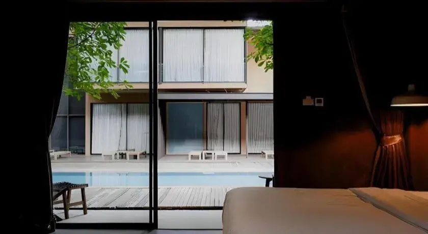 Bed in Monaz River Kwai Kanchanaburi Bed in Monaz River Kwai Kanchanaburi