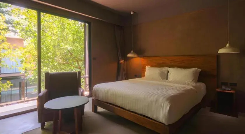 Bed in Monaz River Kwai Kanchanaburi Bed in Monaz River Kwai Kanchanaburi