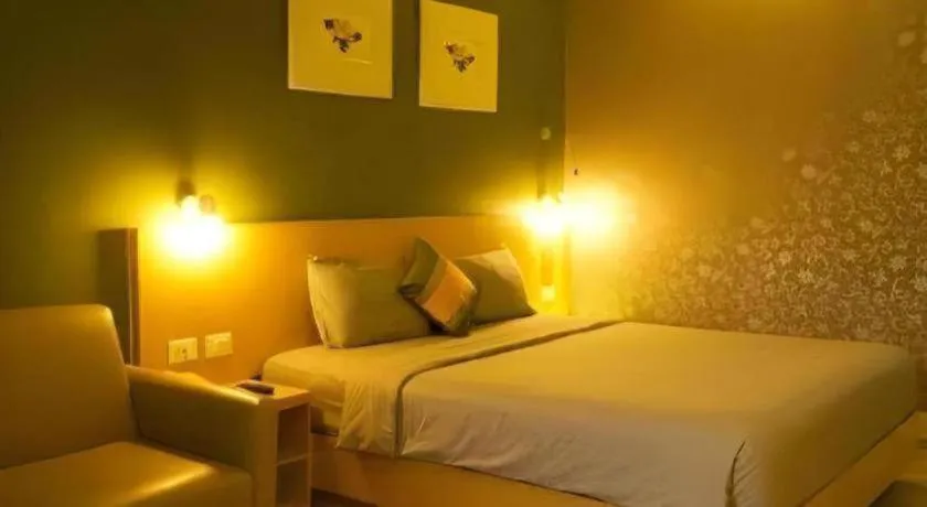 Bed in Hotel Tibera Taman Cibeunying