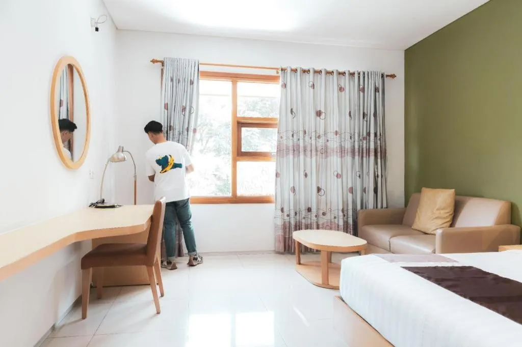 Bed in Hotel Tibera Taman Cibeunying