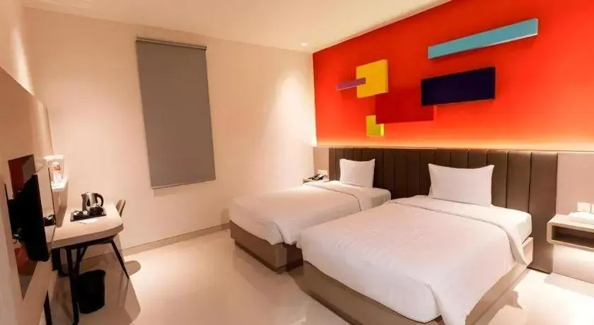 Bed in Zoom Dharmahusada Hotel Bed in Zoom Dharmahusada Hotel