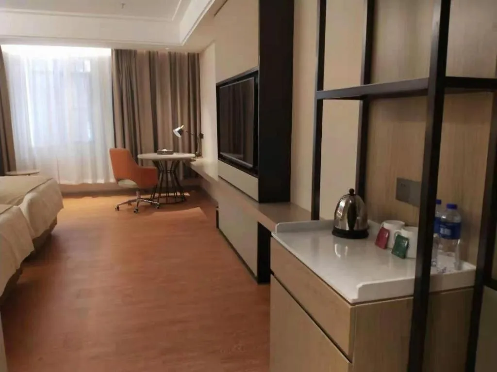 Bed in GreenTree Inn Qingyuan Qinghe Avenue Branch