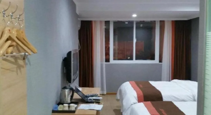 Bed in Jun Hotel Jiangsu Nanjing Gulou District Gupinggang