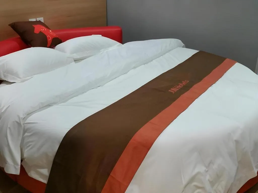 Bed in Jun Hotel Jiangsu Nanjing Gulou District Gupinggang