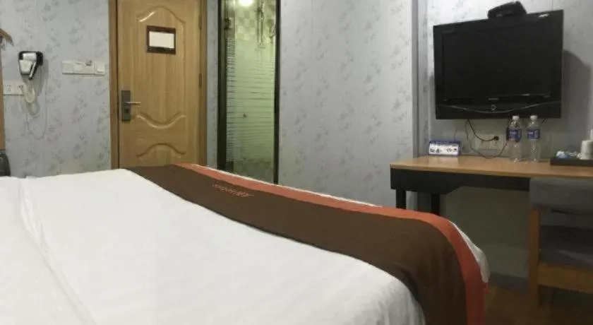 Bed in Jun Hotel Jiangsu Nanjing Gulou District Gupinggang
