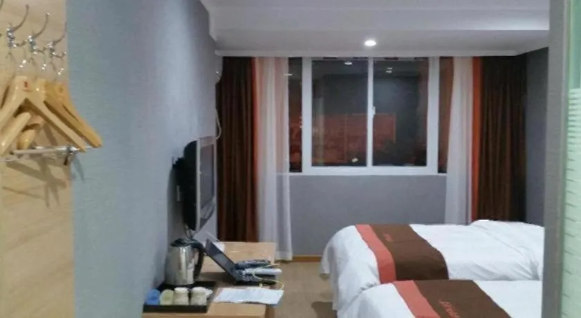 Bed in Jun Hotel Jiangsu Nanjing Gulou District Gupinggang