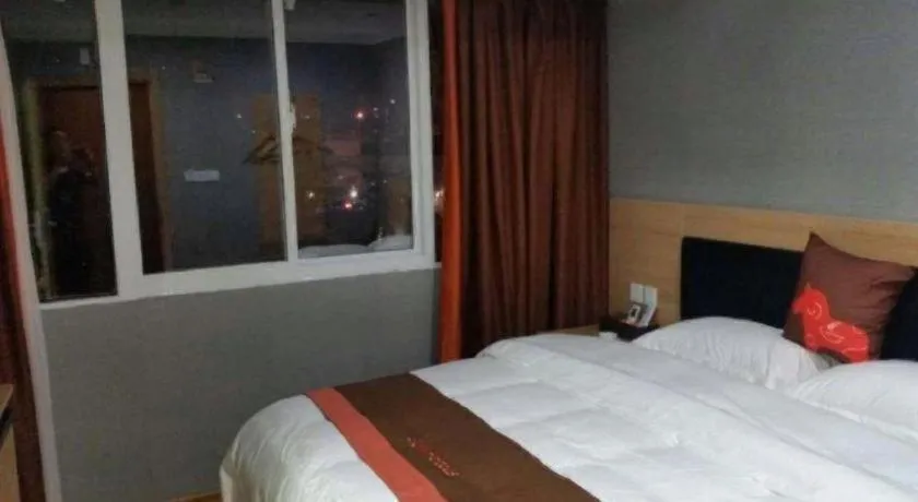 Bed in Jun Hotel Jiangsu Nanjing Gulou District Gupinggang