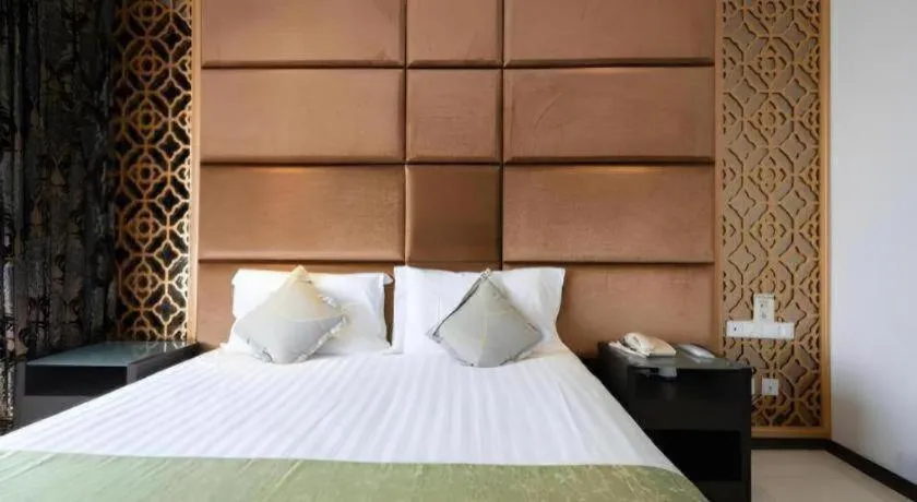 Bed in Yitel Collection Beijing Capital Airport New International Exhibition