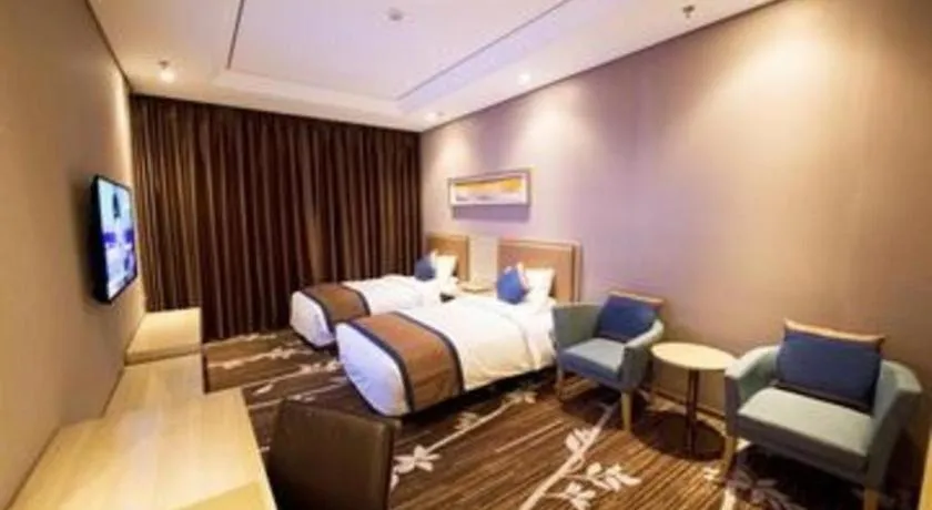 Bed in Yitel Collection Beijing Capital Airport New International Exhibition