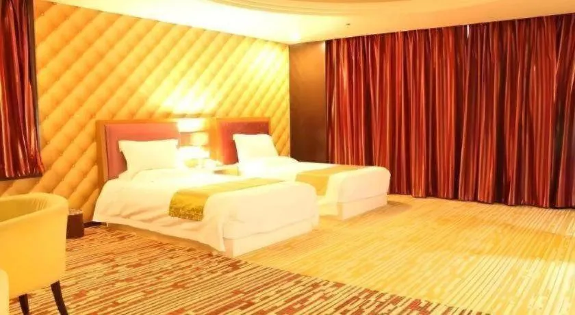 Bed in Yitel Collection Beijing Capital Airport New International Exhibition