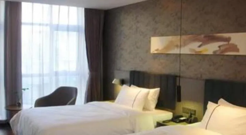 Bed in Yitel Collection Beijing Capital Airport New International Exhibition