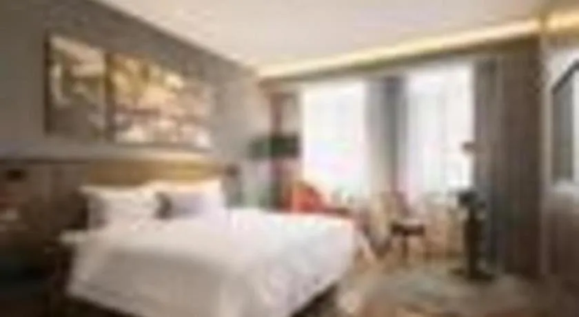 Bed in Yitel Collection Beijing Capital Airport New International Exhibition