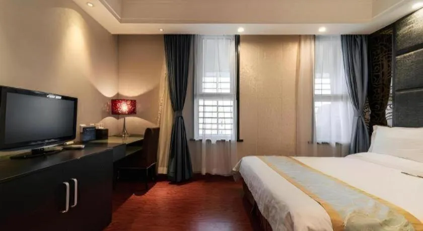 Bed in Yitel Collection Beijing Capital Airport New International Exhibition