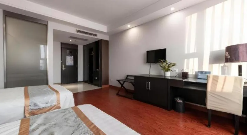 Bed in Yitel Collection Beijing Capital Airport New International Exhibition