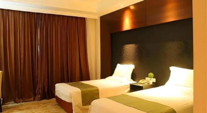 Bed in Yitel Collection Beijing Capital Airport New International Exhibition