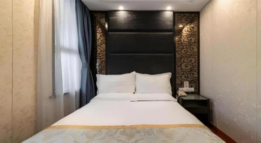 Bed in Yitel Collection Beijing Capital Airport New International Exhibition