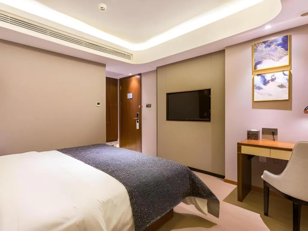 Bed in Yitel Collection Beijing Capital Airport New International Exhibition