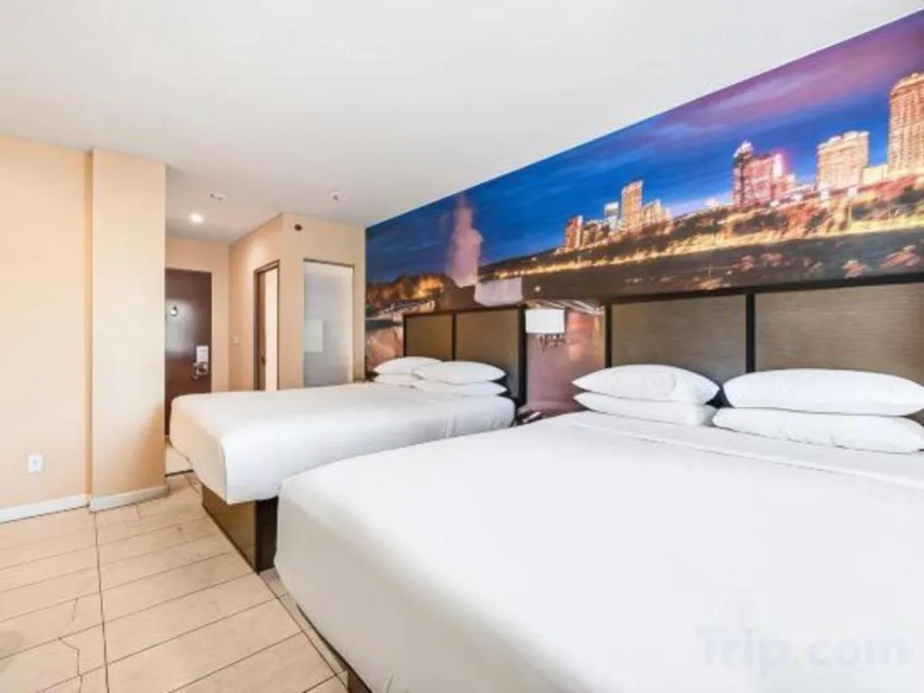 Bed in Americas Best Value Inn & Suites Los Angeles Downtown SW