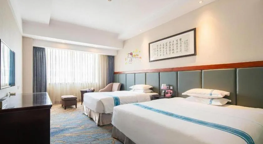 Bed in Chengdu Handu International Hotel