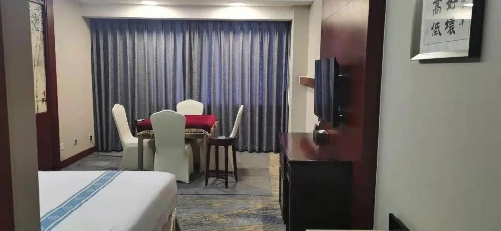 Bed in Chengdu Handu International Hotel