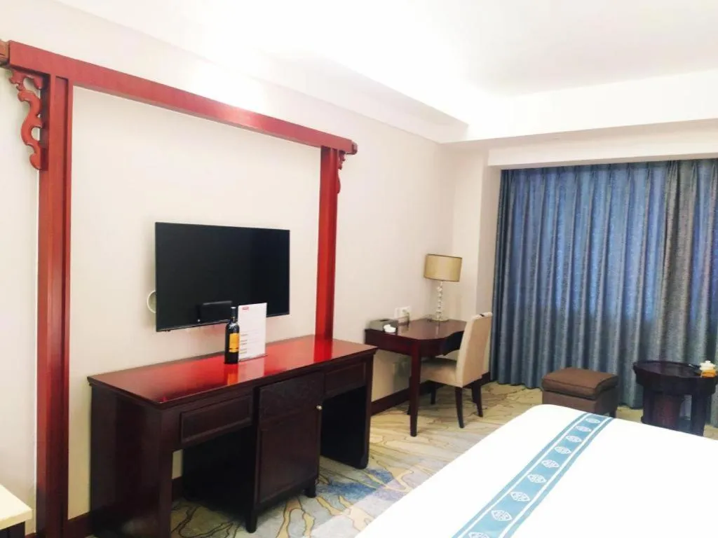 Bed in Chengdu Handu International Hotel