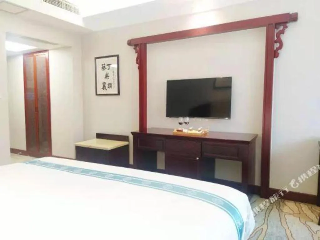 Bed in Chengdu Handu International Hotel