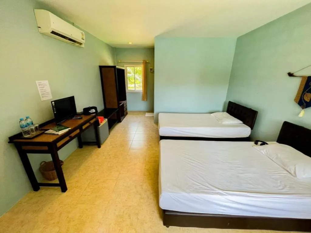 Bed in Water Jade Natural Resort