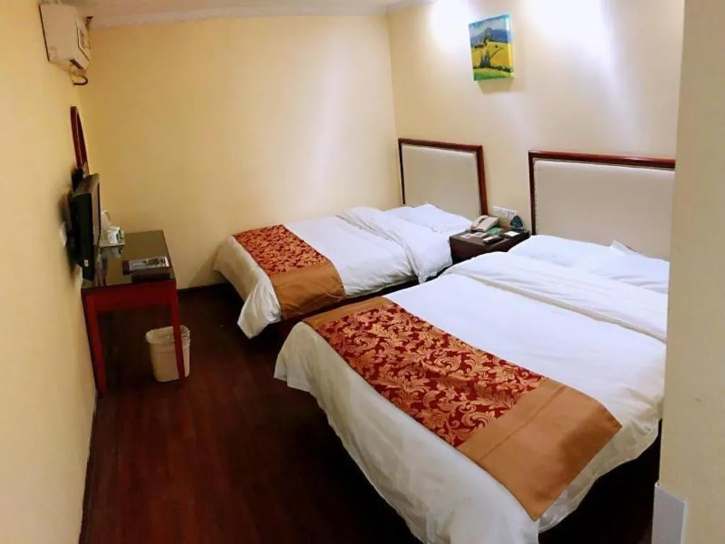 Bed in GreenTree Inn Xuzhou South Minzhu Road