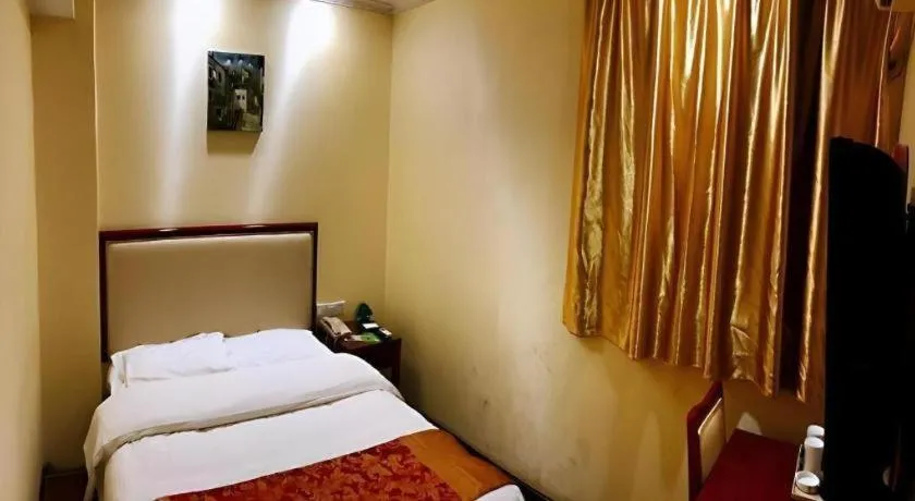 Bed in GreenTree Inn Xuzhou South Minzhu Road