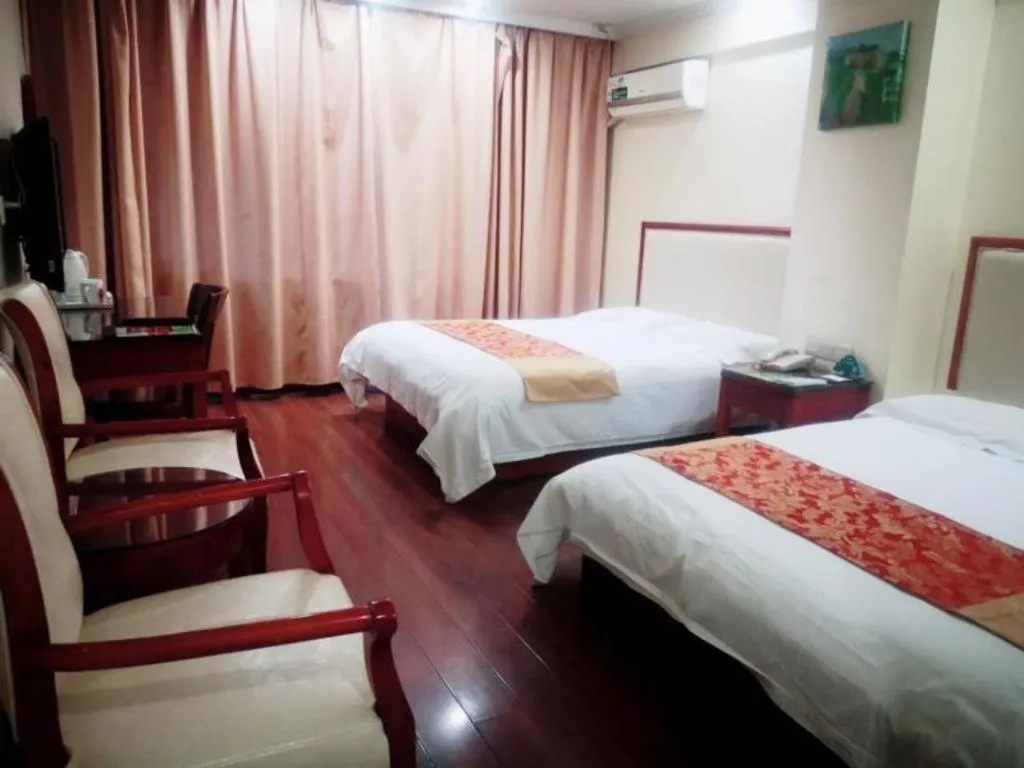 Bed in GreenTree Inn Xuzhou South Minzhu Road