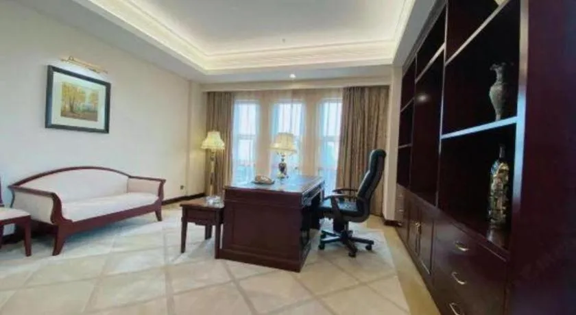 Bed in Dolton Changsha Spa Hotel