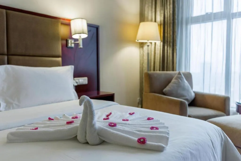 Bed in Dolton Changsha Spa Hotel