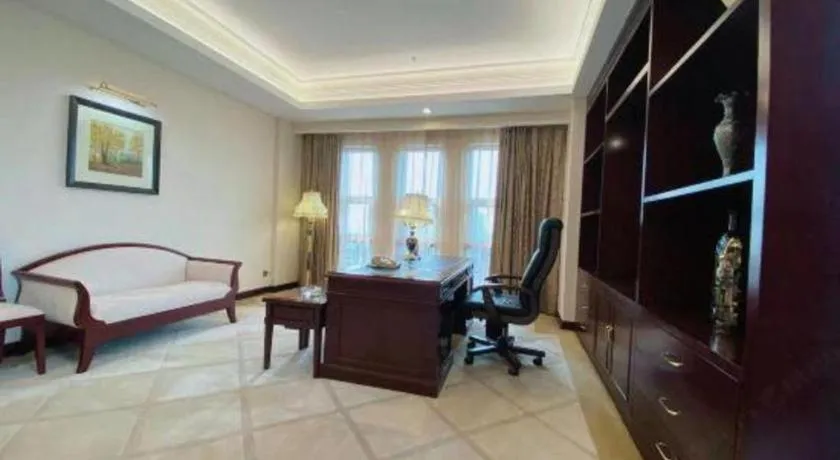 Bed in Dolton Changsha Spa Hotel