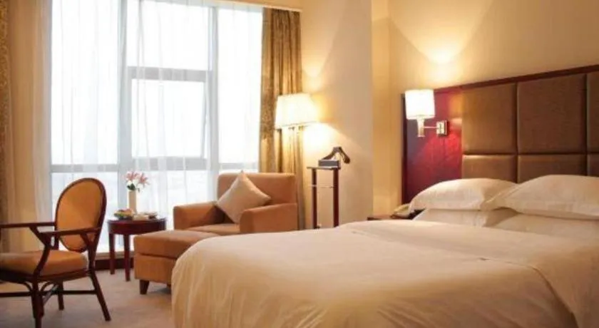 Bed in Dolton Changsha Spa Hotel