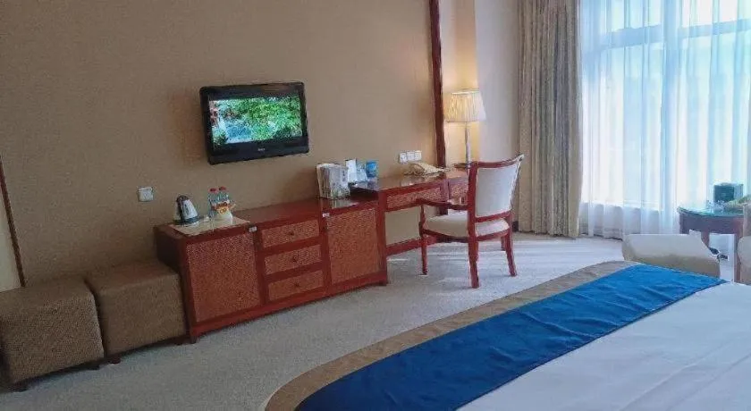Bed in Dolton Changsha Spa Hotel