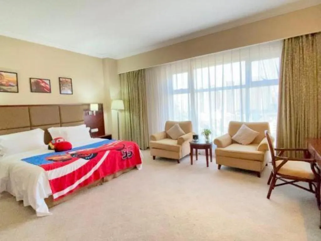 Bed in Dolton Changsha Spa Hotel