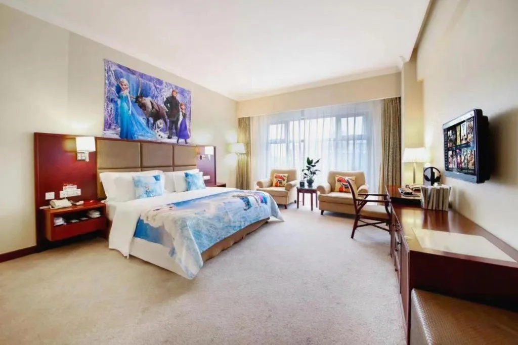 Bed in Dolton Changsha Spa Hotel