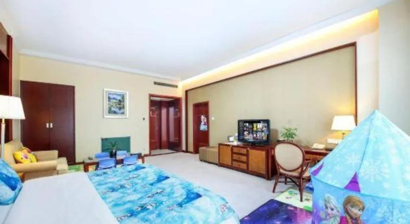 Bed in Dolton Changsha Spa Hotel