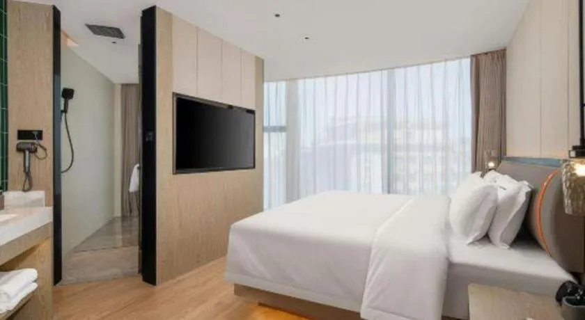 Bed in Tianrun International Hotel