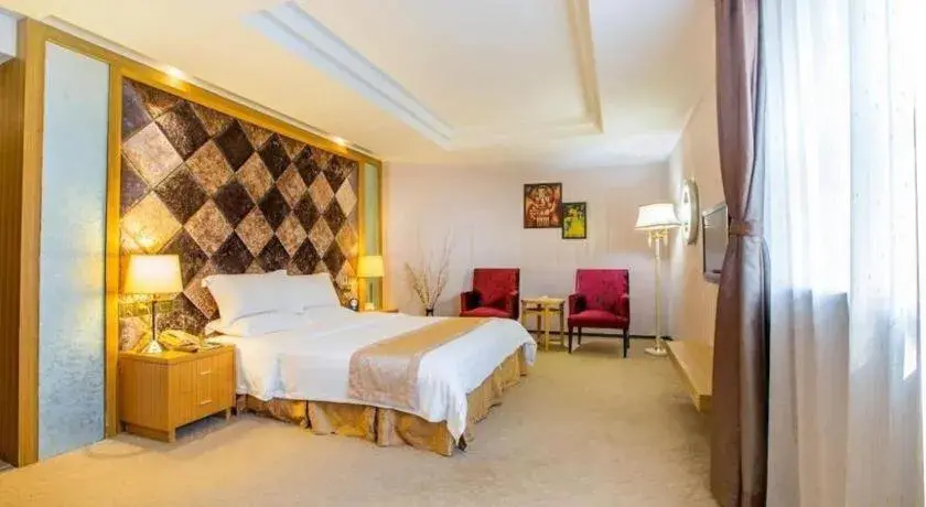 Bed in Zhongshan Louis Hotel Bed in Zhongshan Louis Hotel