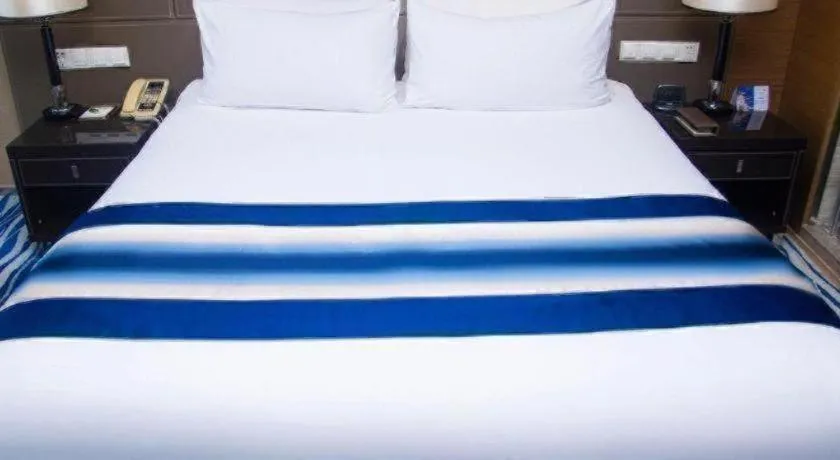 Bed in Brigh Radiance Hotel Yantai